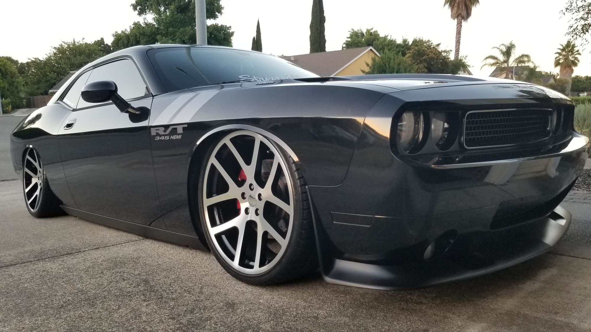 Dodge Challenger Black Machine Face FR 64