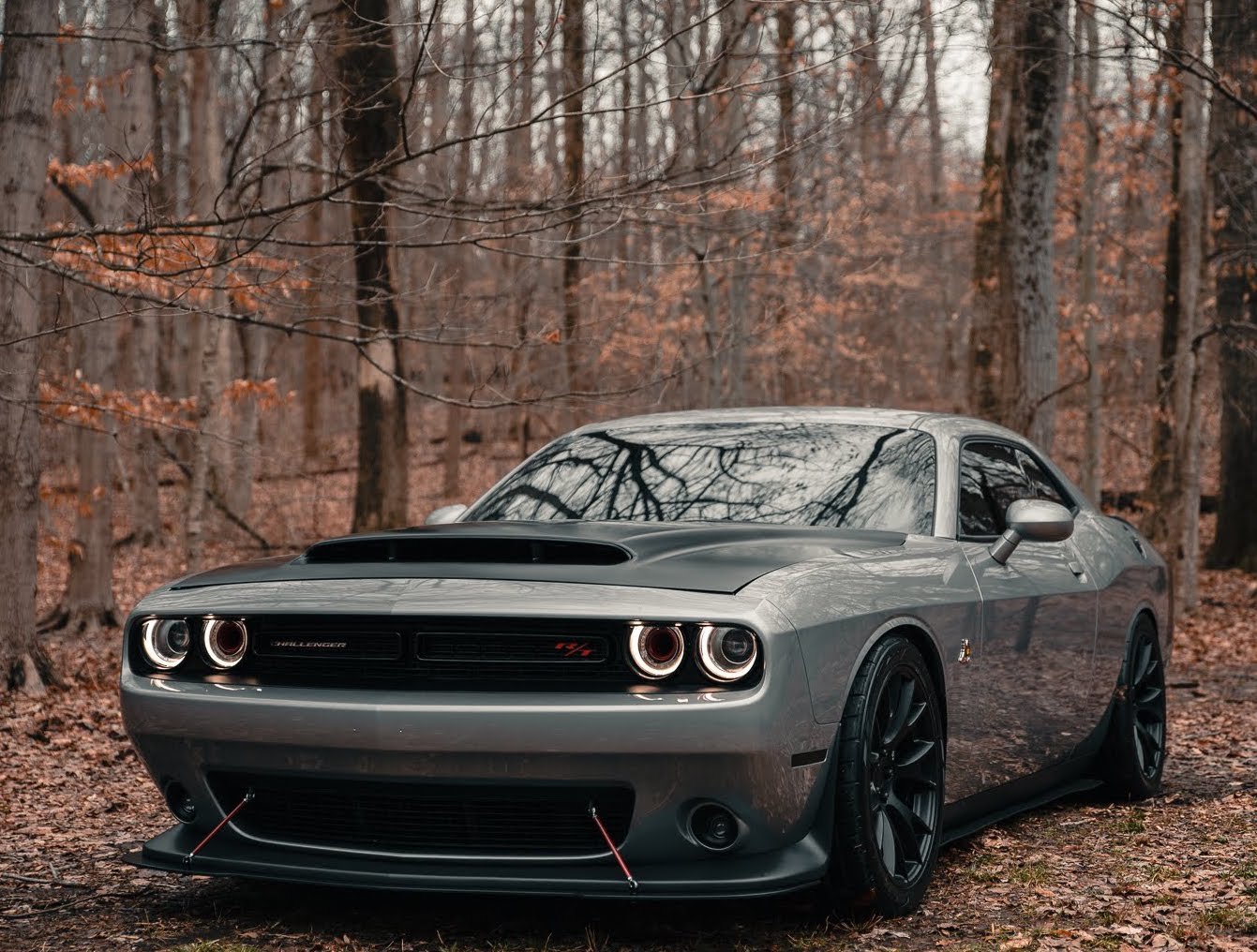 Dodge Challenger Satin Black FR 70