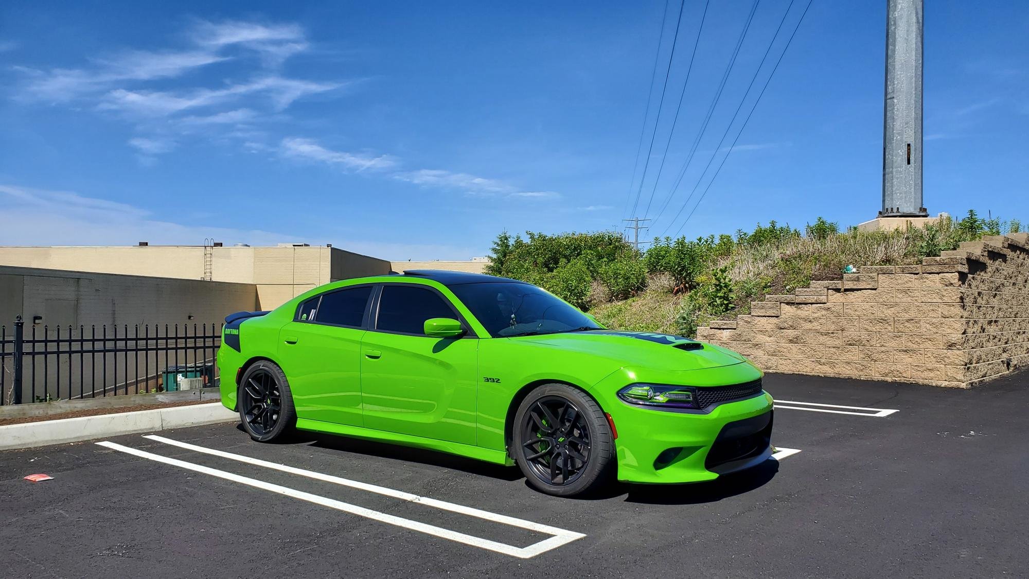 Dodge Charger Satin Black FR 74