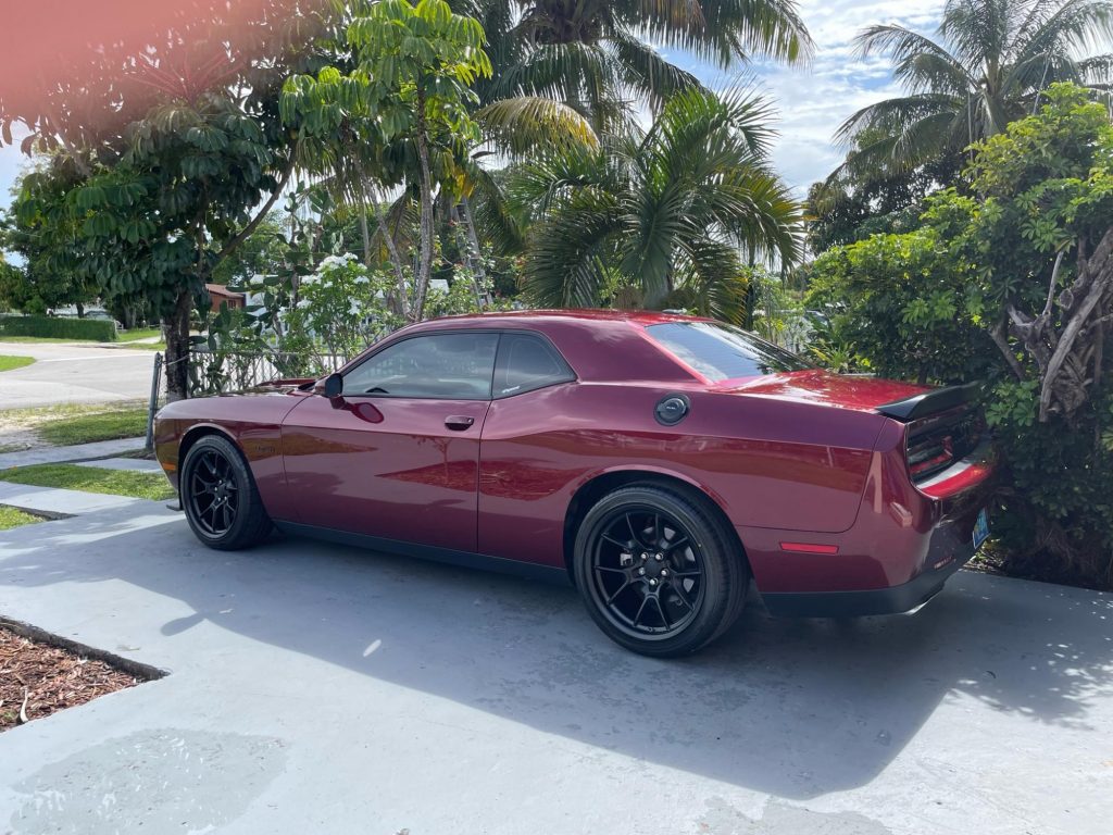 Dodge Challenger Satin Black FR 66F