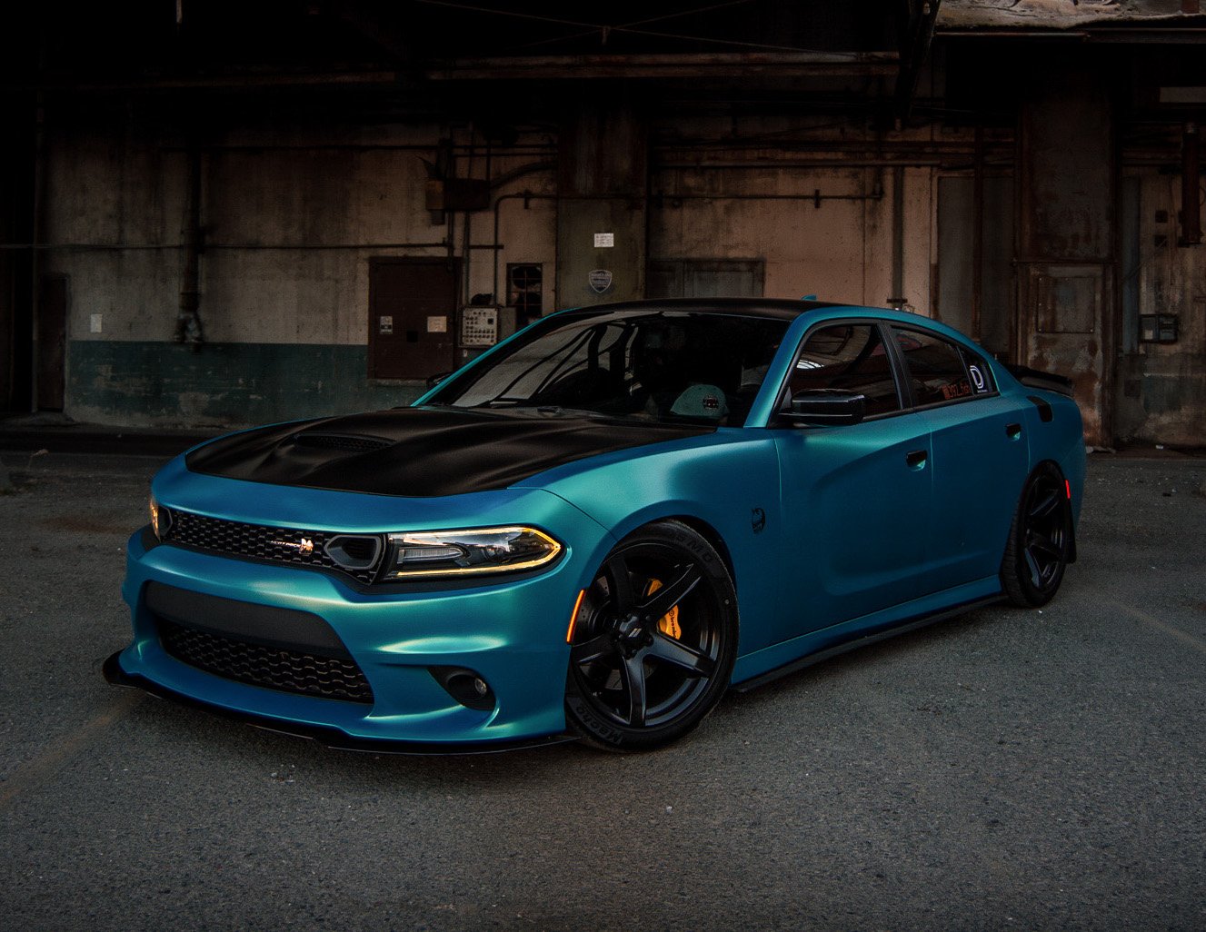 Dodge Charger Satin Black FR 77