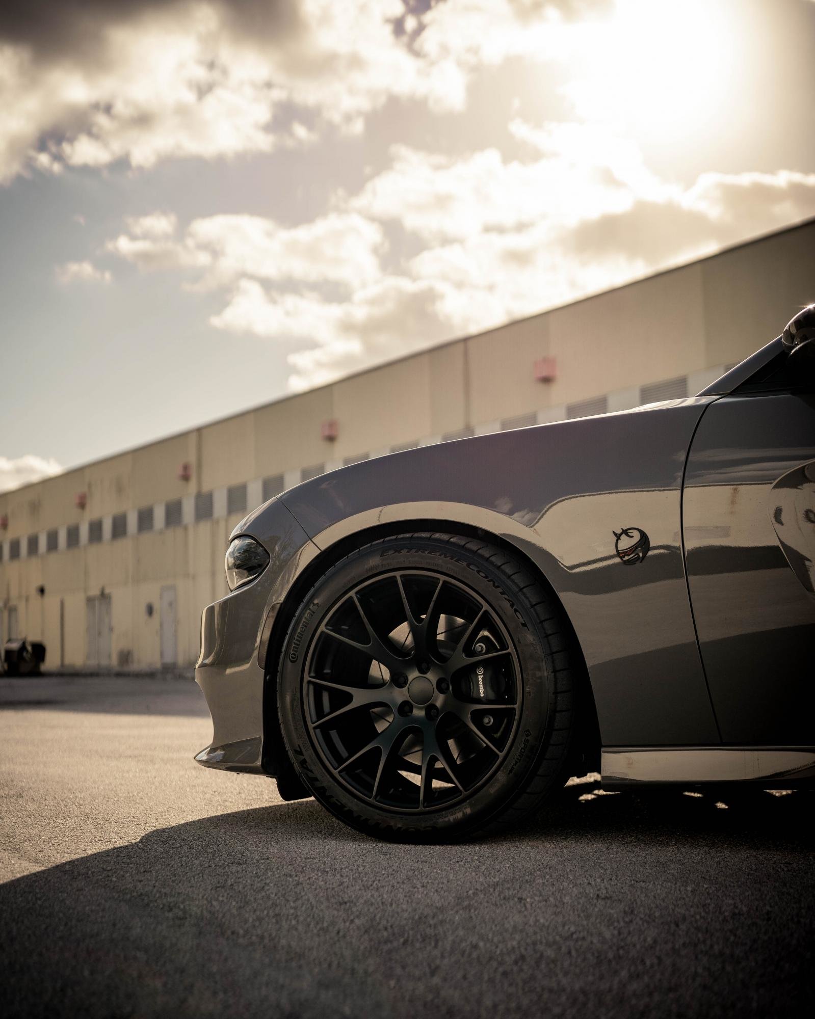 Dodge Charger Satin Black FR 70