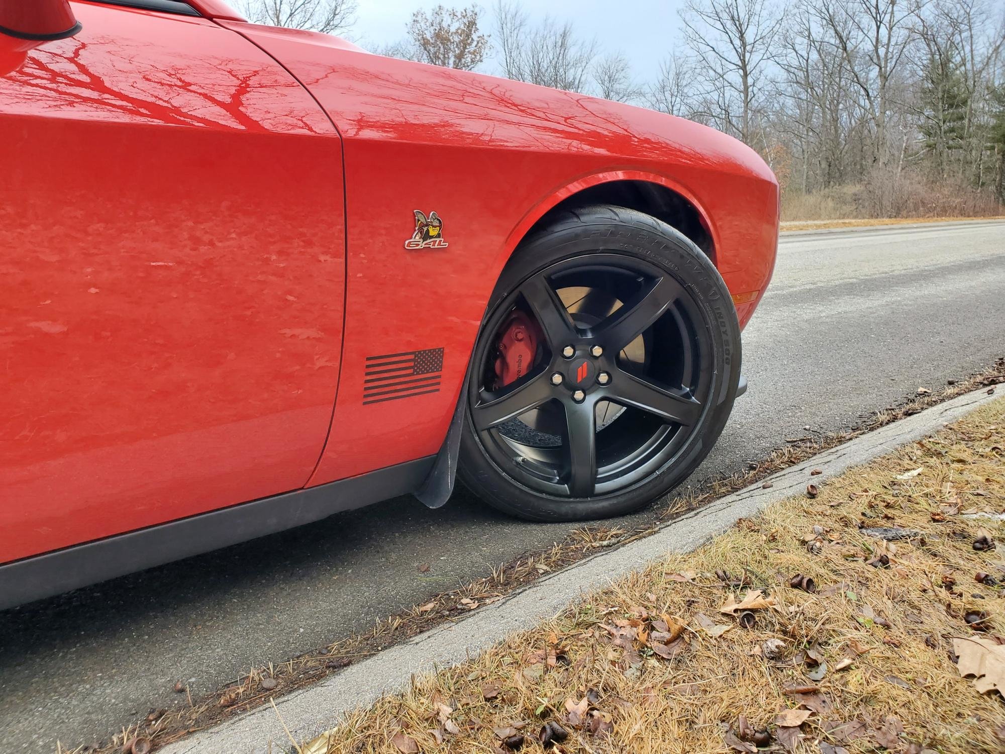 Dodge Challenger Satin Black FR 77