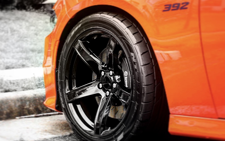 Dodge Charger 20x9.5 Gloss Black FR 77