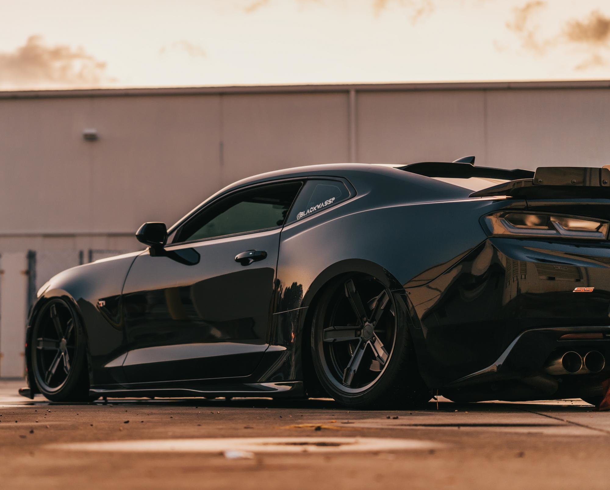 Chevrolet Camaro Satin Black Z 10