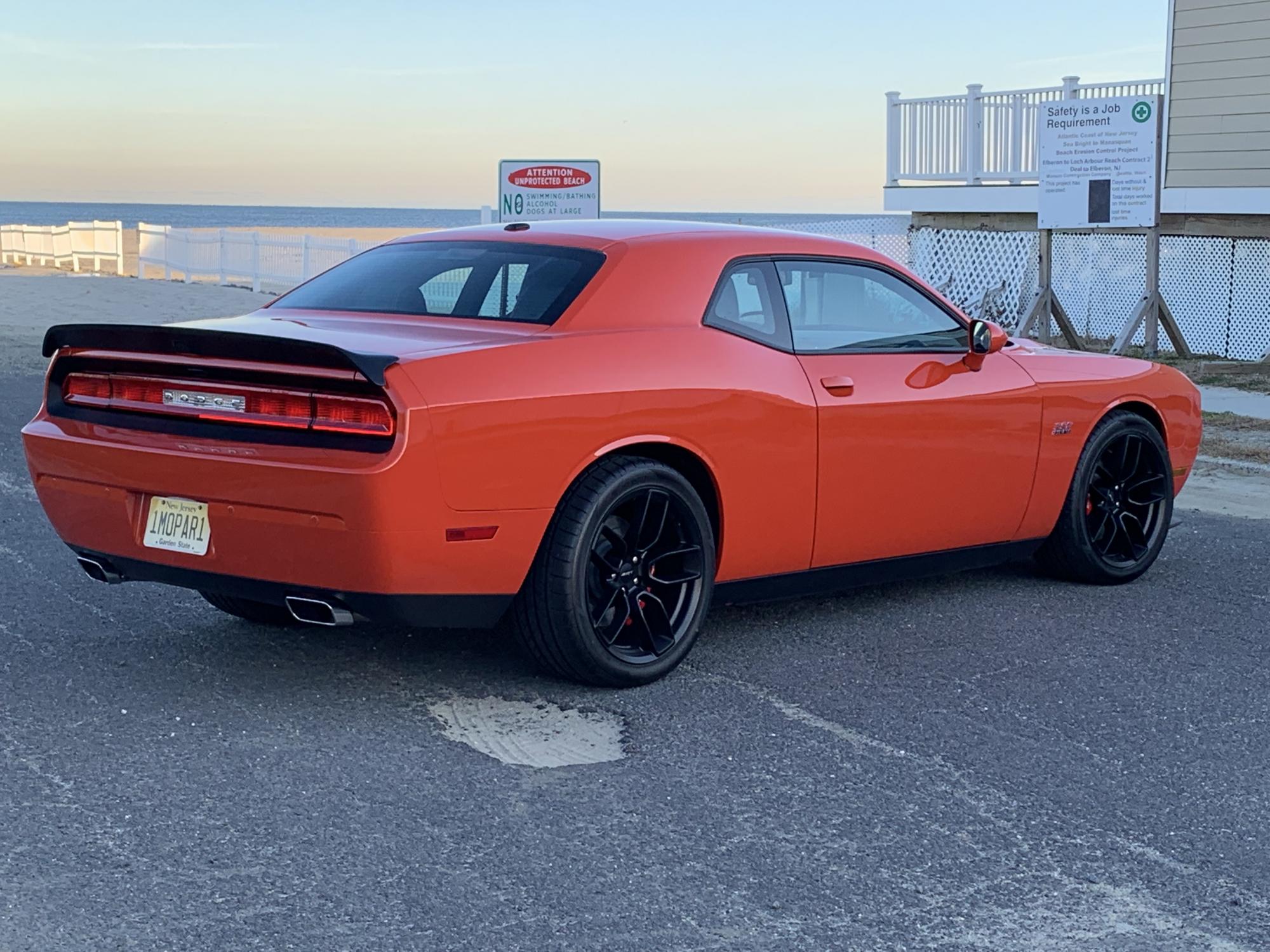 Dodge Challenger 20x10.5 Satin Black FR 74