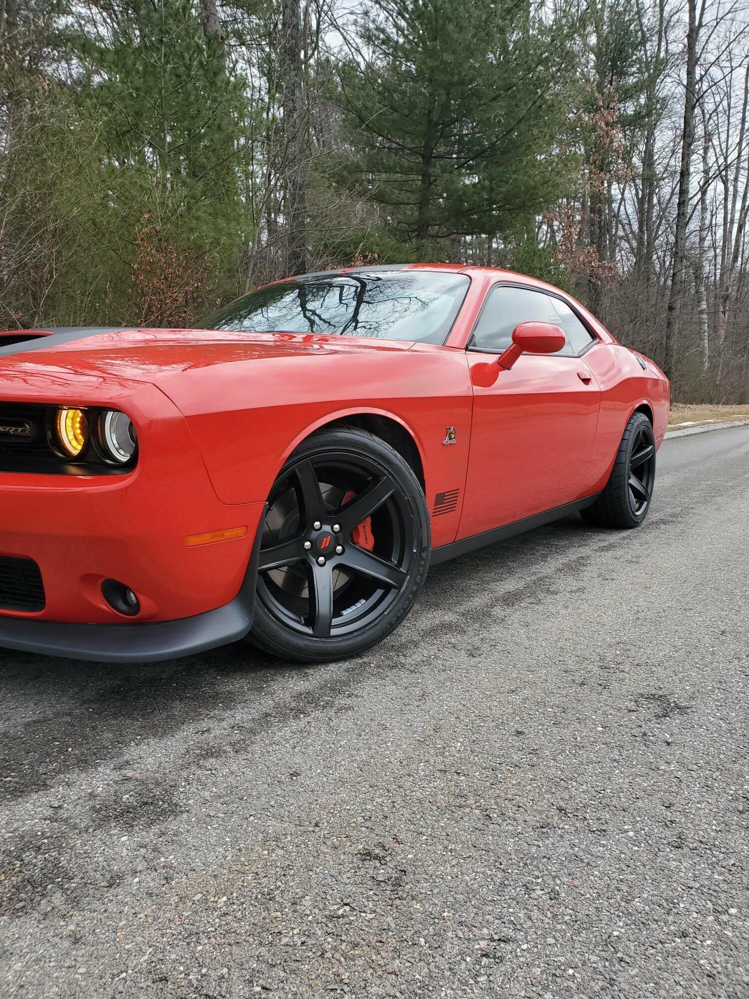 Dodge Challenger Satin Black FR 77