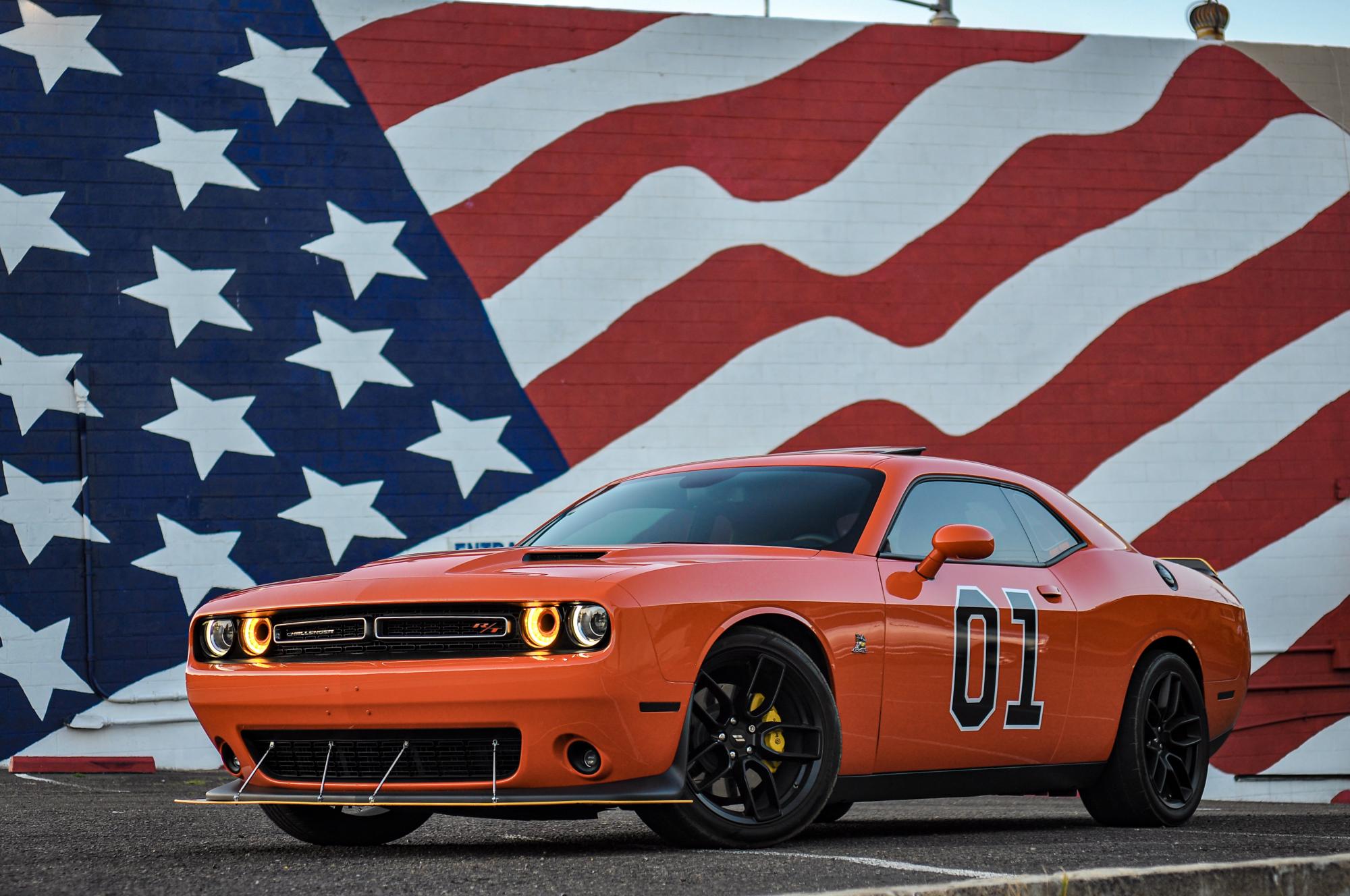 Dodge Challenger Gloss Black FR 74