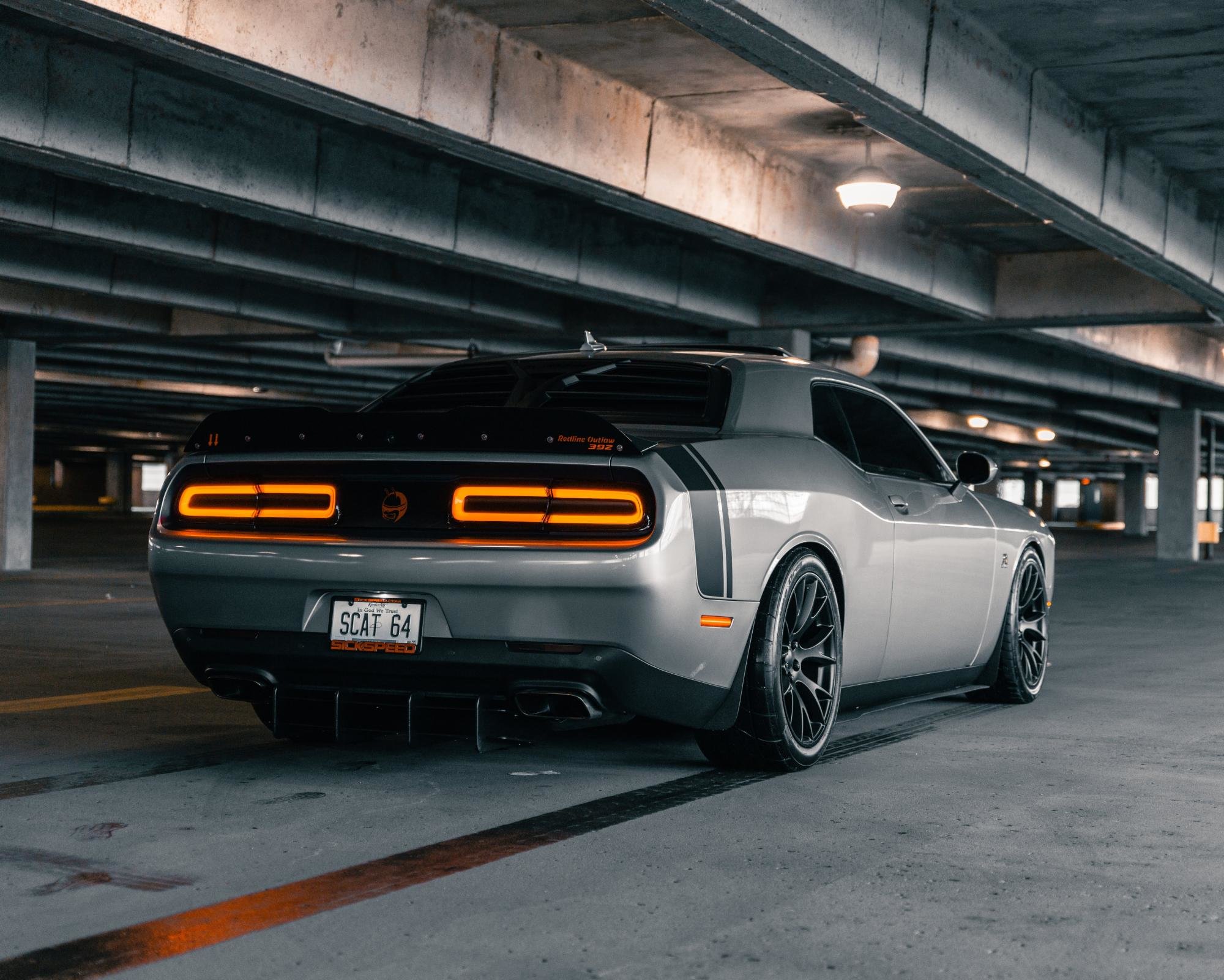 Dodge Challenger Satin Black FR 70