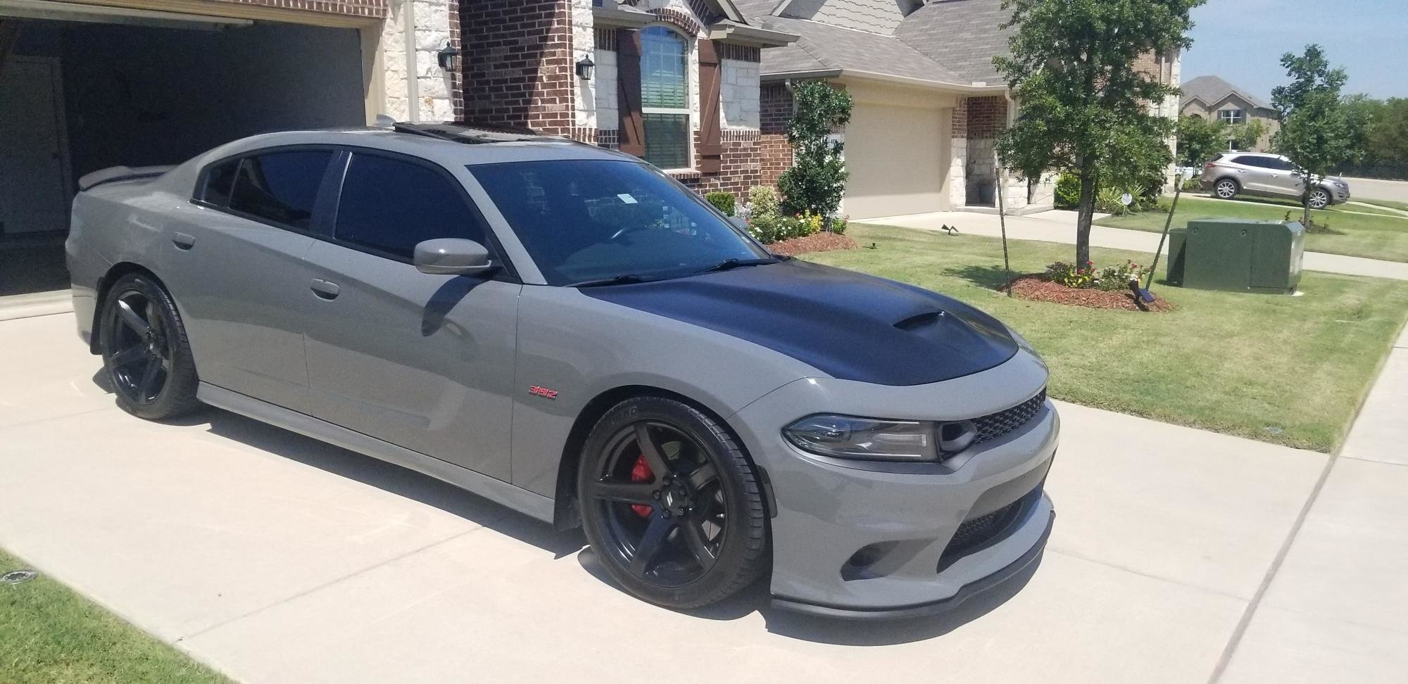 Dodge Charger 20x9.5 Satin Black FR 77
