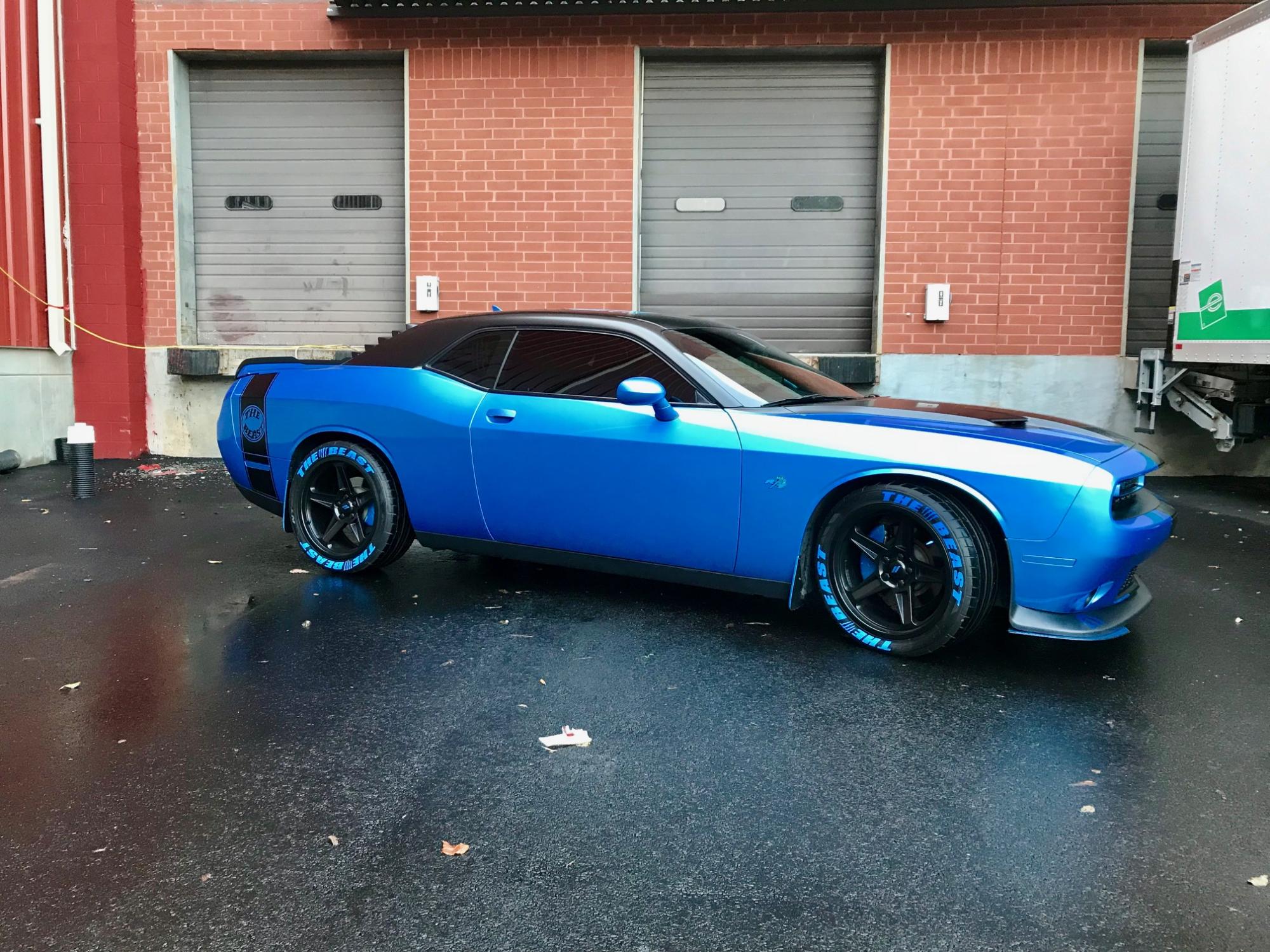 Dodge Challenger Satin Black FR 73