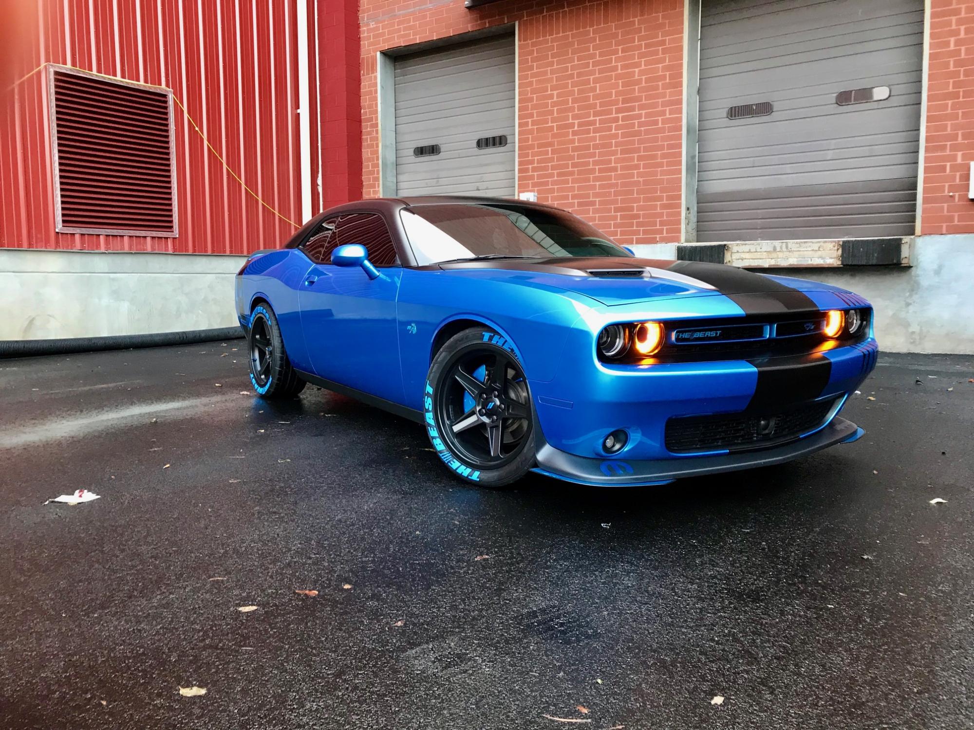 Dodge Challenger Satin Black FR 73