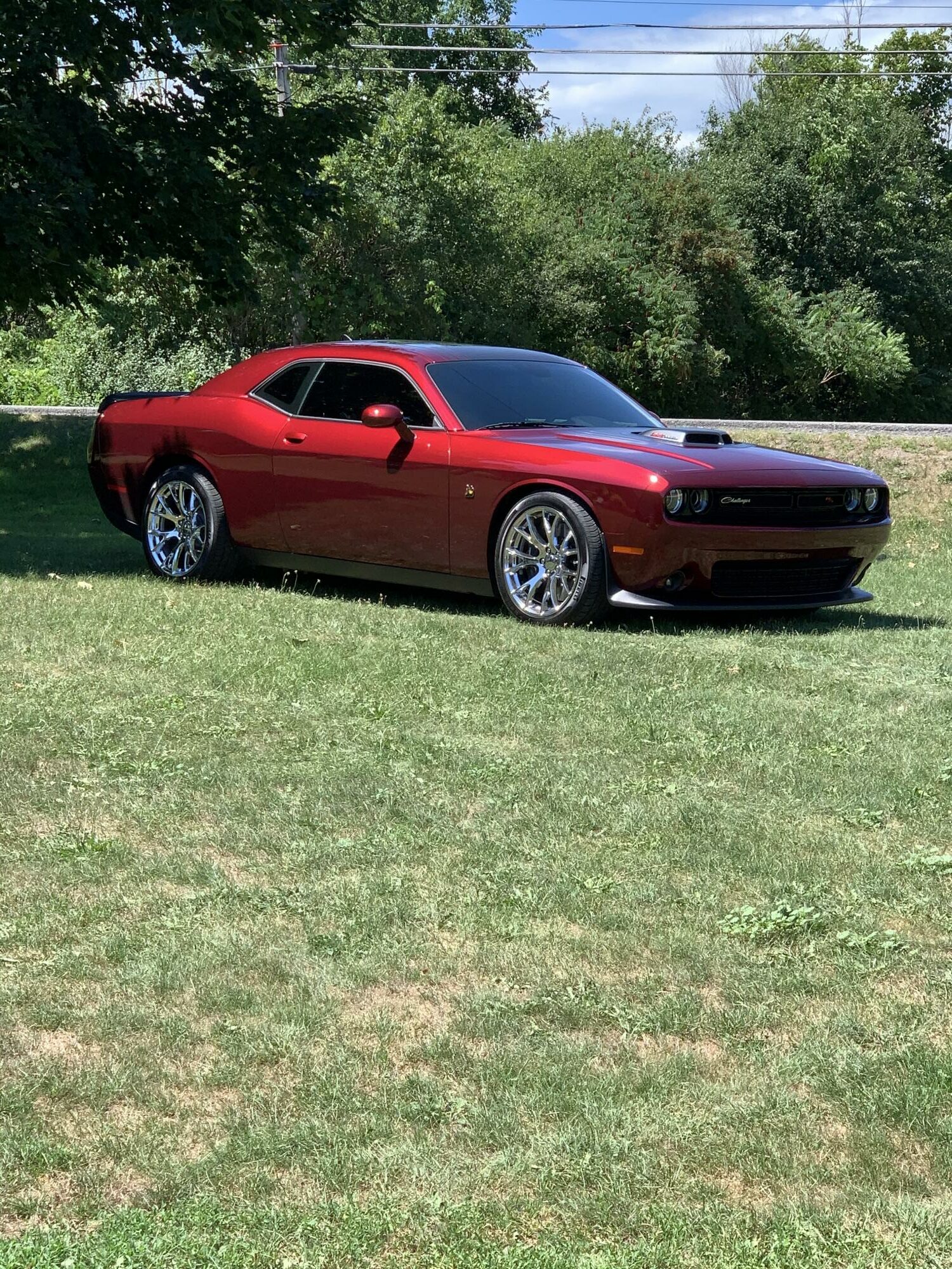 Dodge Challenger 20x9.5 Chrome FR 70