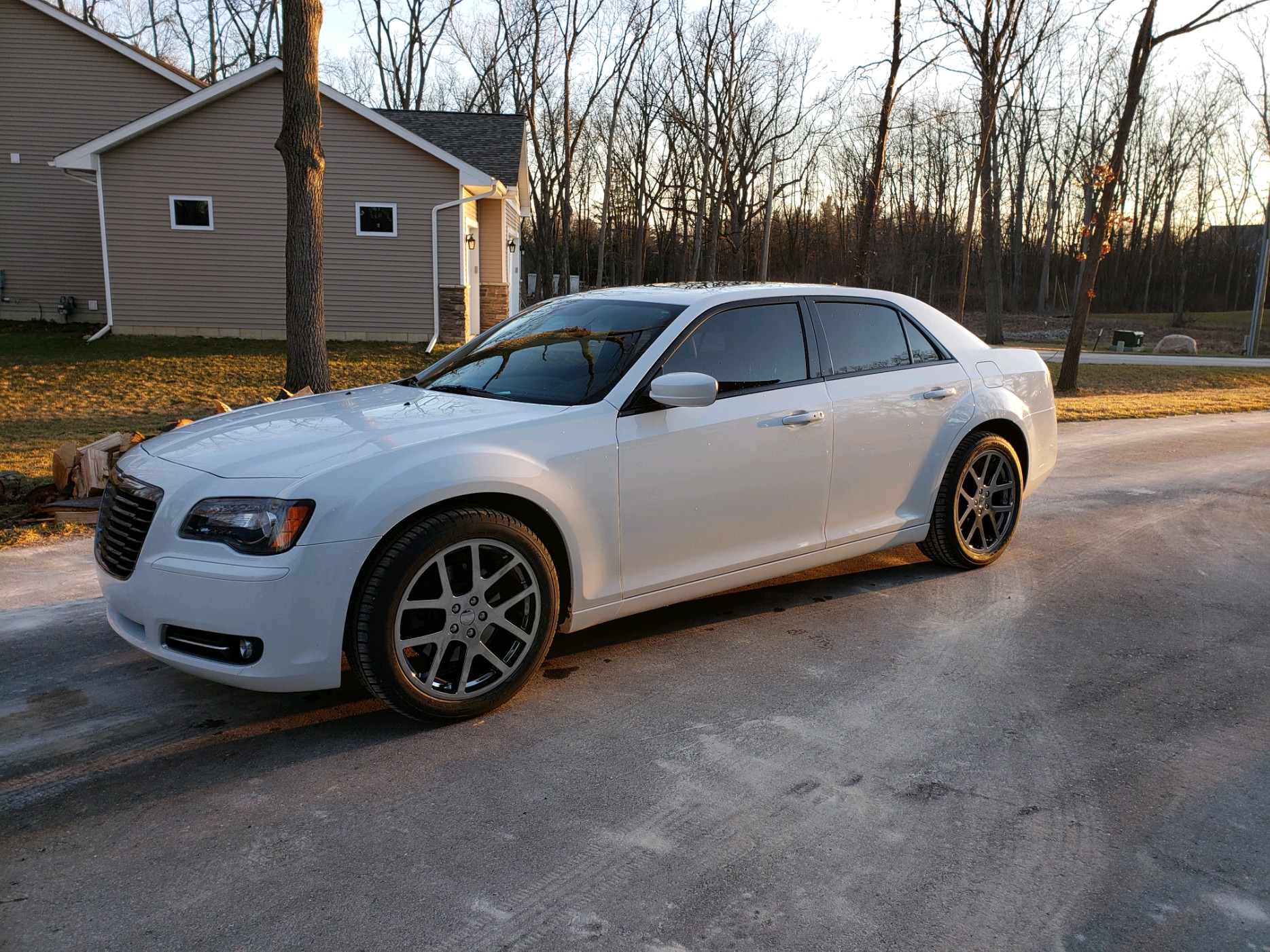 Chrysler 300 20x8.5 PVD Black Chrome FR 64