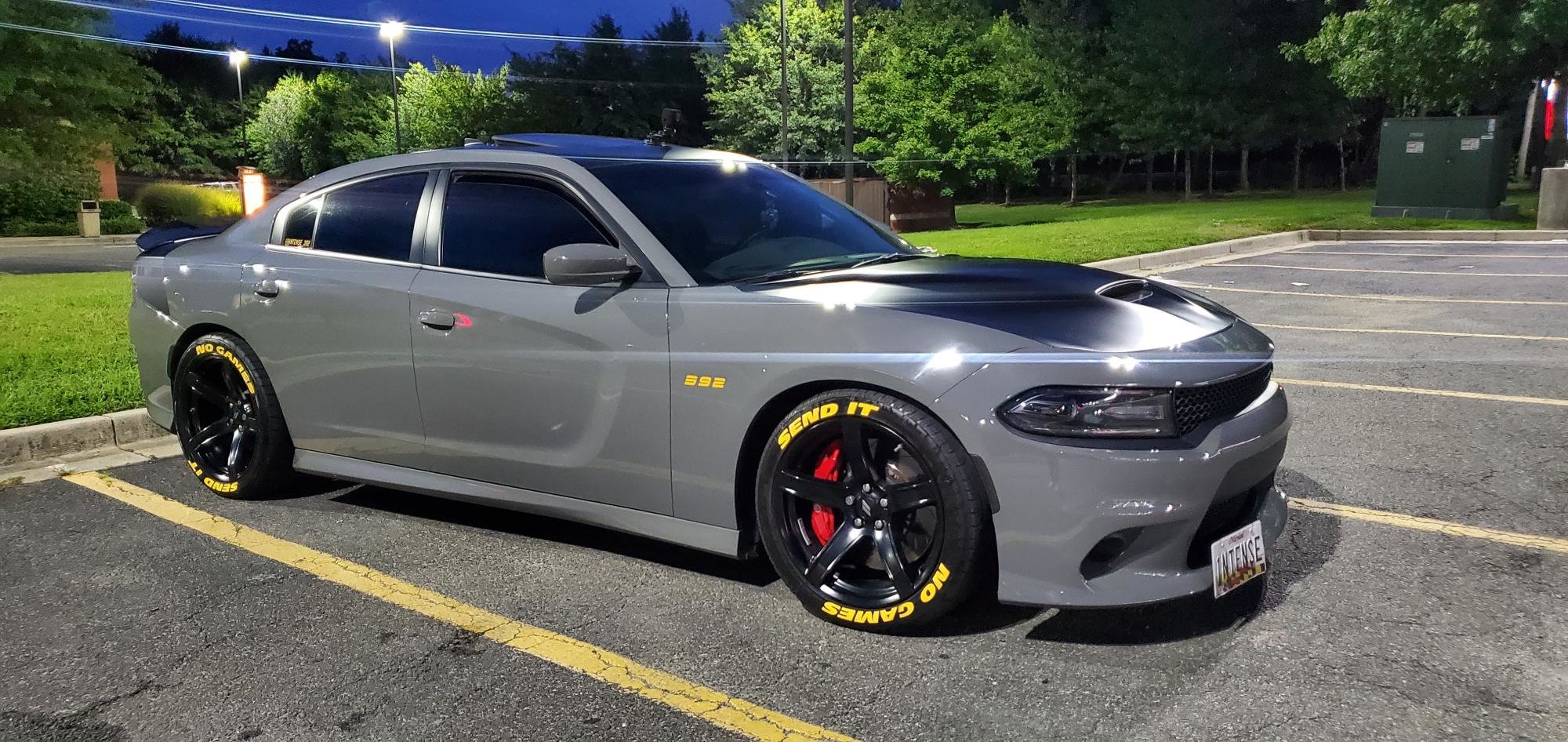 Dodge Charger 20x11 satin black FR 77