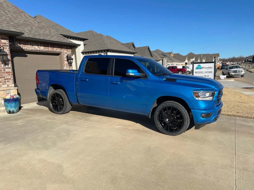 Ram Truck Ram 1500 20x9 Satin Black 6x5.5